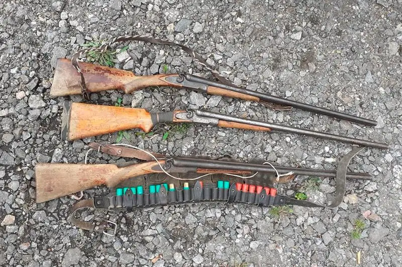 Три ружья и патроны изъяли у нетрезвого водителя-браконьера в СКО