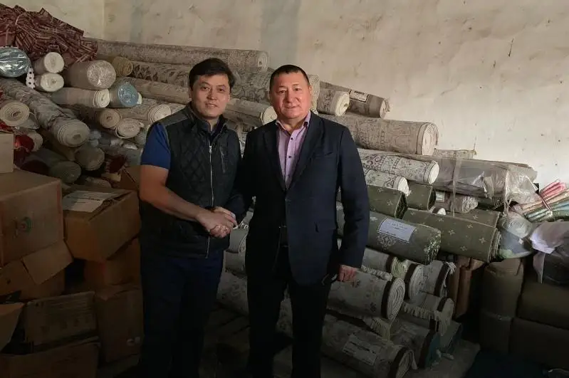 Ковровая фабрика «Bal-Tekstil» подарила мактааральцам товаров на 6 млн тенге