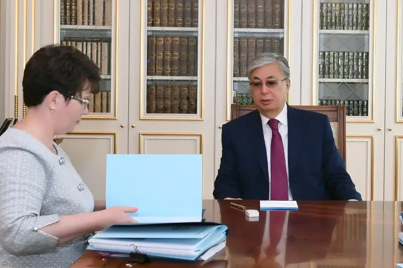 Президент РК принял председателя Счетного комитета