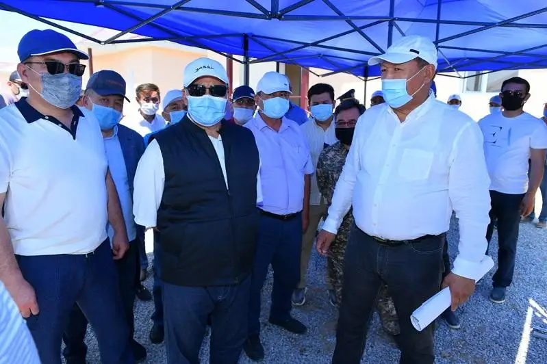 Умирзак Шукеев проинспектировал ход работ в Мактааральском районе