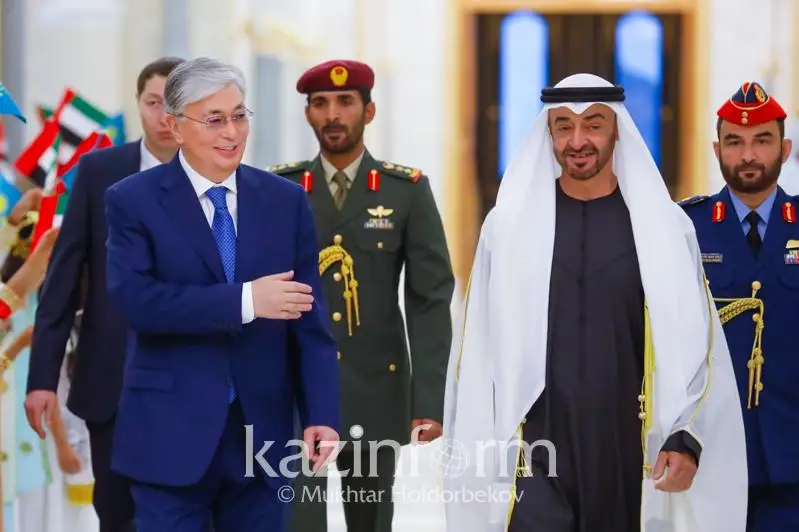 ОАЭ придают особое значение сотрудничеству с Казахстаном - наследный принц Абу-Даби