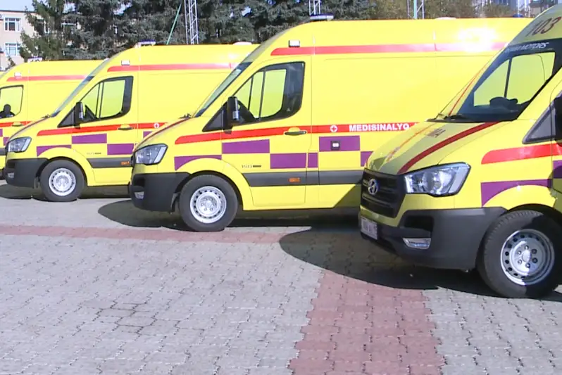 18 современных реанимобилей прибыли в СКО