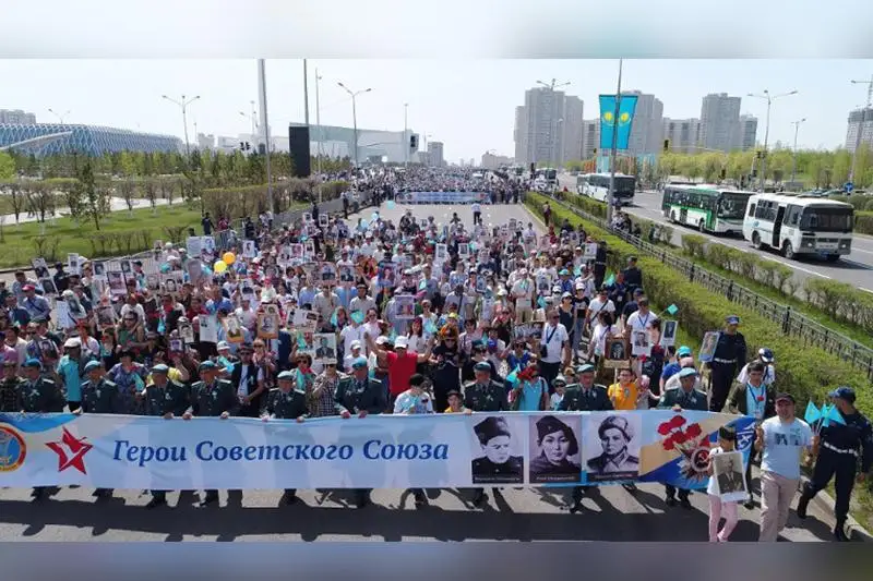 Акция «Бессмертный полк» в Нур-Султане пройдет онлайн
