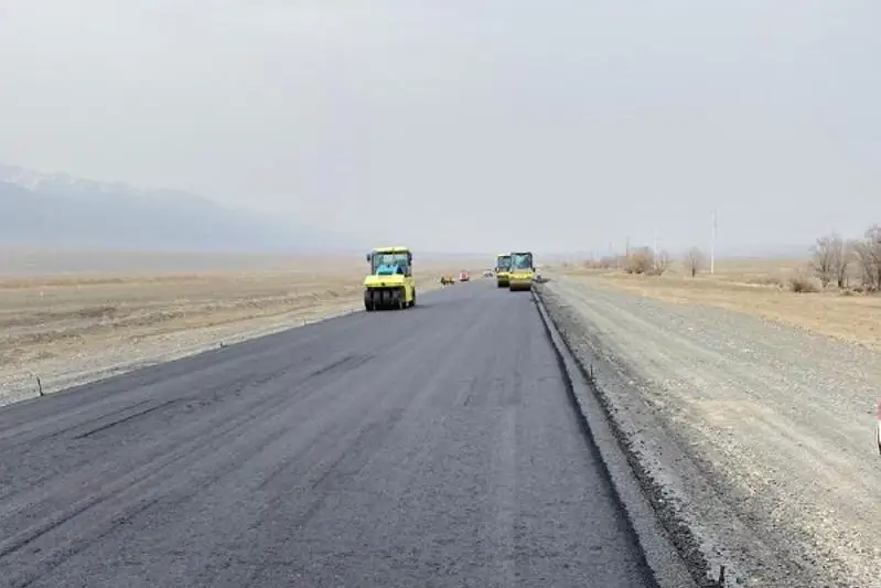 Трассу «Ушарал-Достык» начали реконструировать в Алматинской области