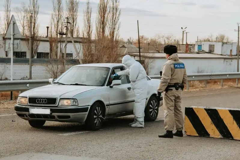 Менее минуты занимает проверка на блокпостах Павлодарской области