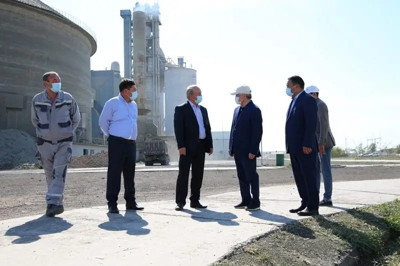 Цемент европейского качества делают в Жамбылской области