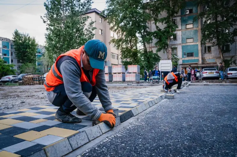 Около 150 дворов благоустроят в Нур-Султане