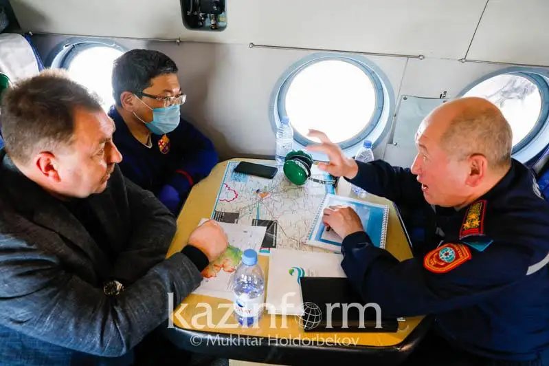 Перебросить силы с юга на север и центральный Казахстан намерено МВД к паводковому сезону