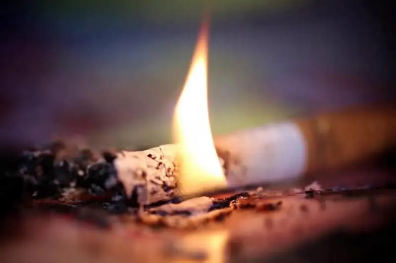 Сигарета стала причиной пожара и гибели мужчины в Петропавловске