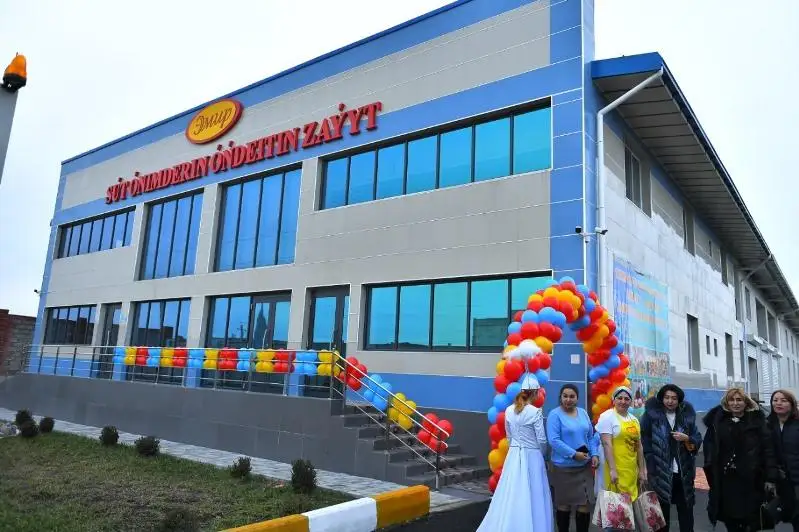 Молочный завод ввели в эксплуатацию в Туркестанской области