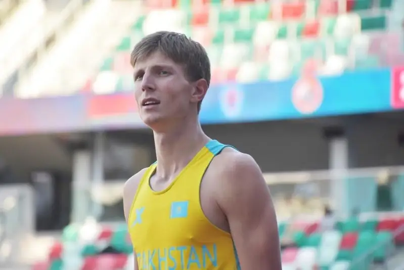 Казахстанский легкоатлет стал вторым на открытом чемпионате Беларуси