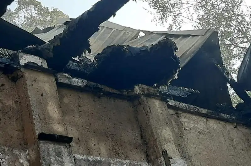 Пожар на территории кардиоцентра в Алматы: взорвался кислородный наполнительный пункт