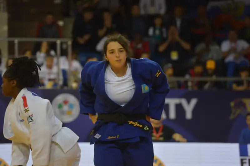 Казахстанка завоевала «серебро» на юношеском чемпионате мира по дзюдо