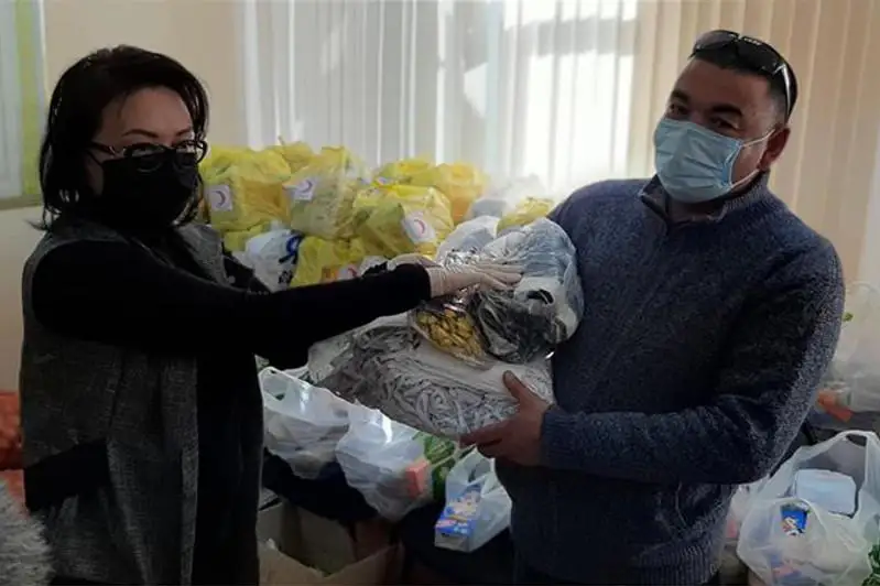 Помощь на сумму 1 млн тенге оказали актюбинские предпринимательницы