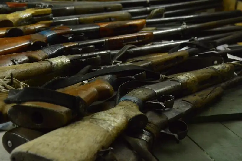 90 укрытых единиц оружия обнаружили на отгонных участках жамбылские полицейские