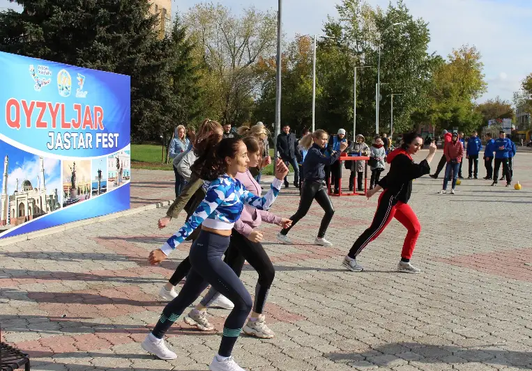 Спортивный фестиваль «Qyzyljar Jastar Fest» прошел в Петропавловске