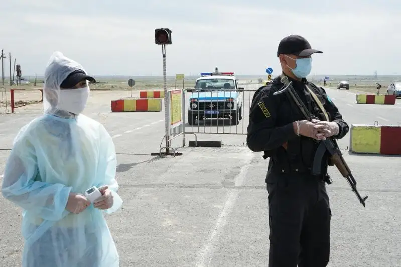 Восемь блокпостов действуют в Семее