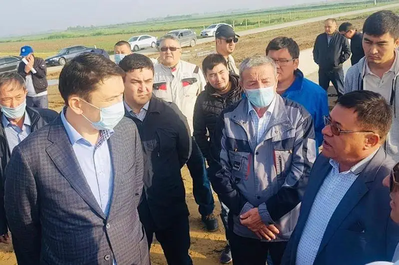 Министр экологии проинспектировал водохозяйственные объекты Туркестанской области