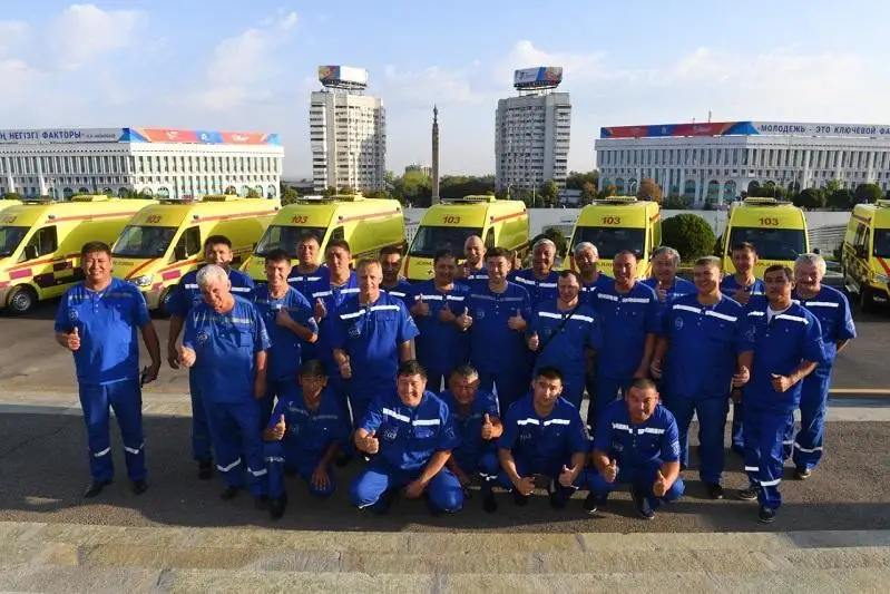 28 новых автомобилей получила Служба скорой помощи Алматы