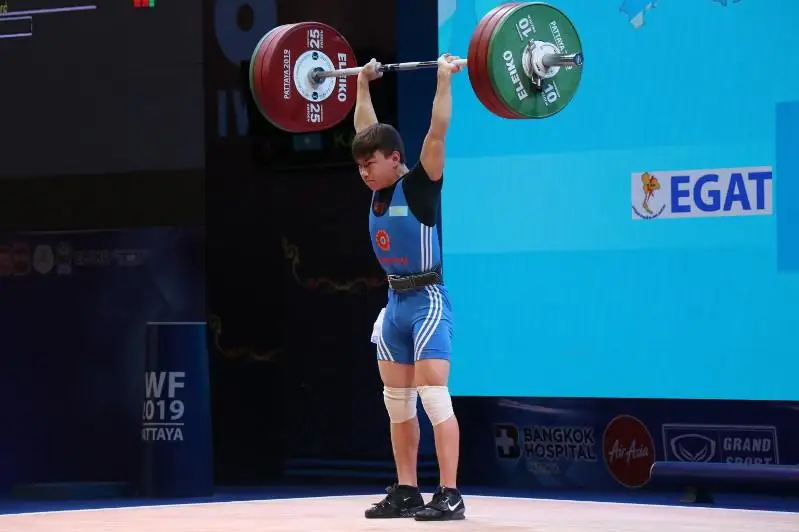Казахстан завоевал первую медаль на чемпионате мира по тяжелой атлетике в Таиланде