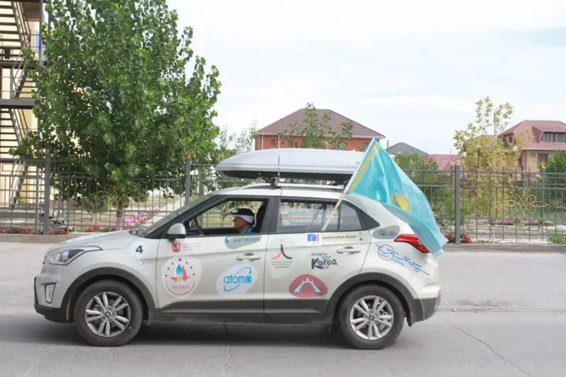 Участники автопробега «Зов предков» прибыли в Атырау