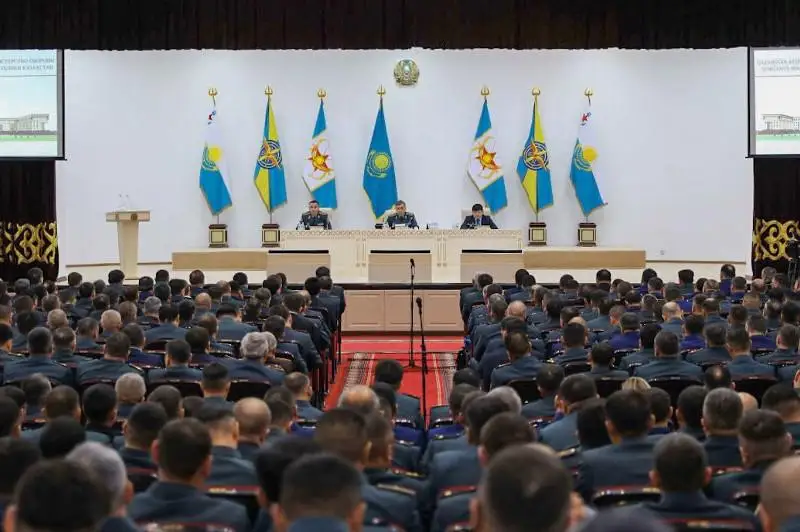 Расширенное заседание коллегии прошло в Министерстве обороны РК