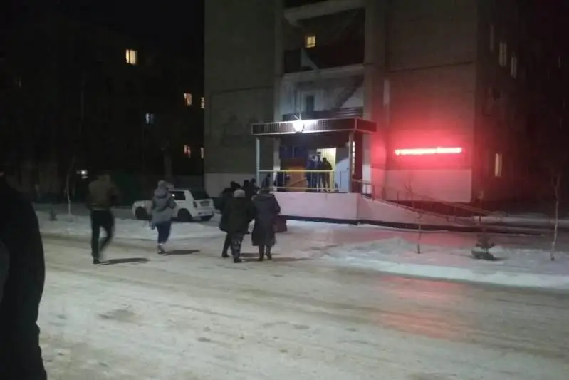 69 пассажиров автобуса разместили в пункте обогрева в Кокшетау из-за закрытия дорог