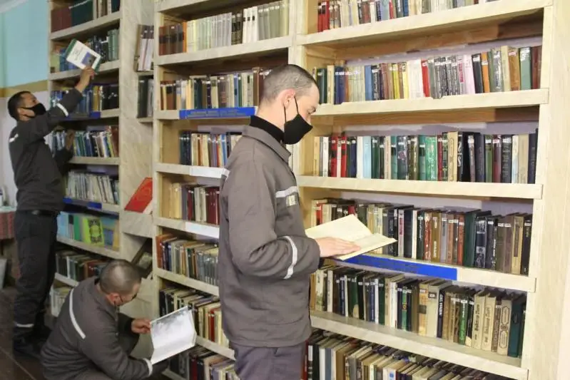 Акмолинские заключенные стали больше читать