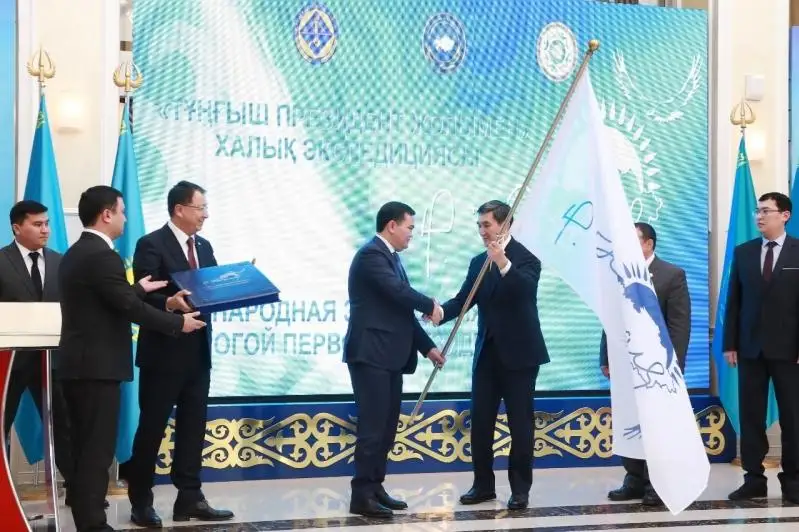 Народная экспедиция «Дорогой Первого Президента» прошла в Караганде