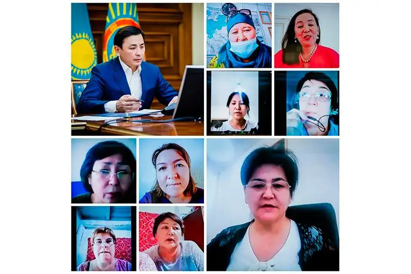 Единый день приема граждан: акимат столицы принял более 200 человек онлайн