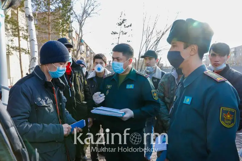 Сборы военнообязанных: более 160 призывников  в Нур-Султане готовы нести службу