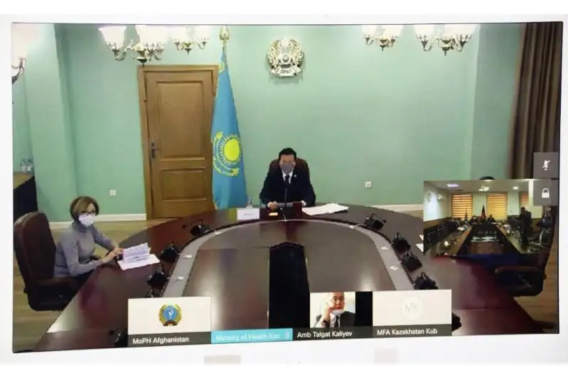 Алексей Цой  встретился с министром здравоохранения Афганистана