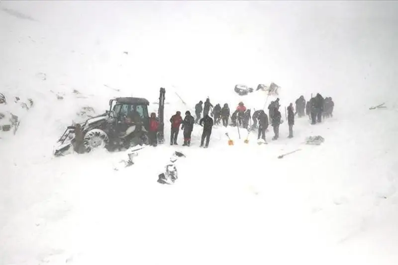 Жертвами второй лавины в Турции стали 23 спасателя