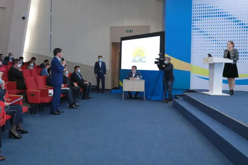 Бауыржан Байбек посетил агитационную встречу участников праймериз