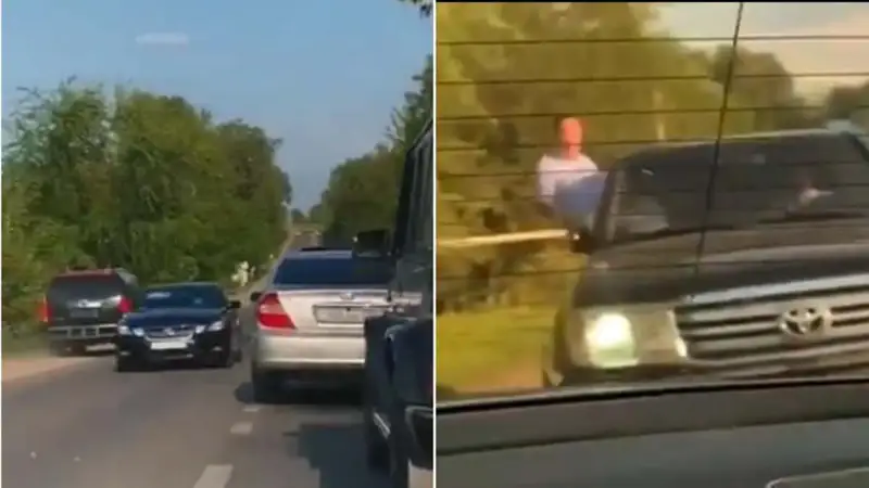 Свадебный кортеж устроил беспредел на дорогах Алматинской области: полиция нашла водителей