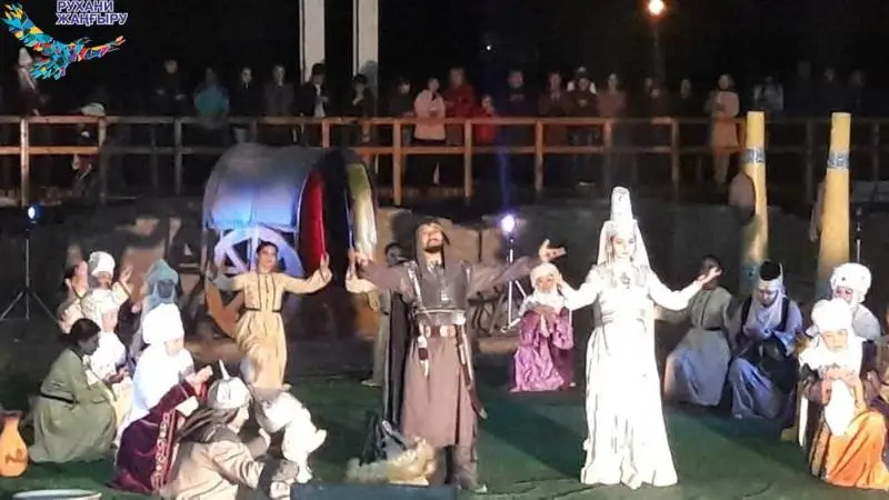 «Тысяча и одна ночь в древнем городе» - шоу в археологическом музее Тараза