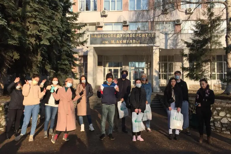 Казахстанские студенты вузов Башкортостана возвращаются домой