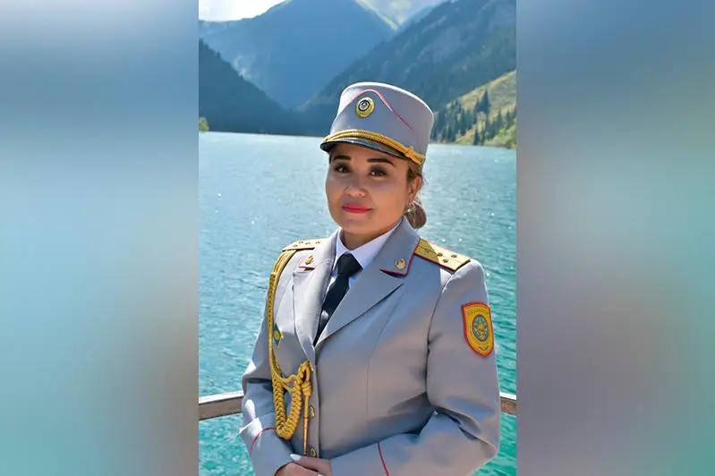 Опытная женщина-сыщик работает в Алматинской области