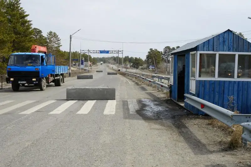 Скопление автотранспорта на блокпостах Семея не наблюдается