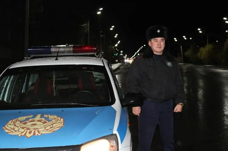 Как проходит дежурство патрульных полицейских в Петропавловске