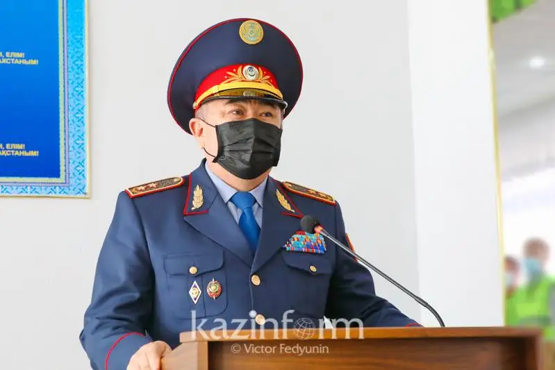 Село Енбек в Акмолинской области посетил глава МВД РК