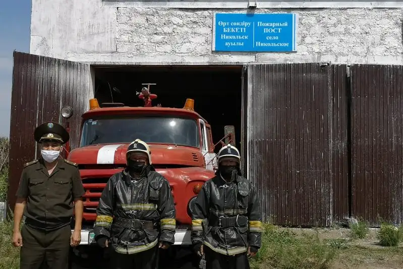 Новые пожарные посты открывают в отдаленных селах Акмолинской области