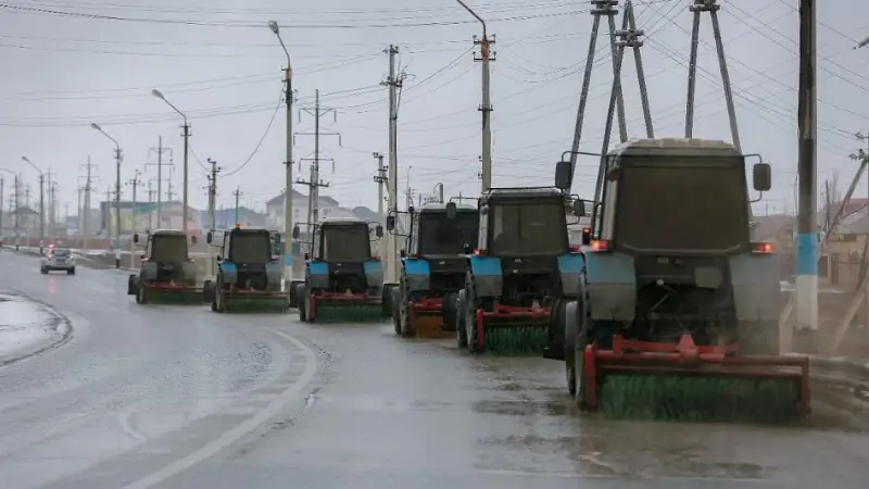283 единиц снегоочистительной техники готовы к зимнему сезону в Атырау