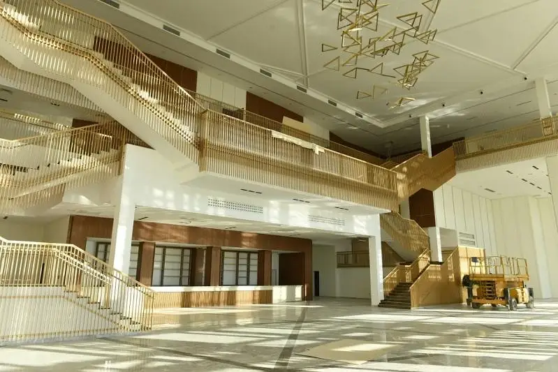 Здание Дома департаментов вскоре сдадут в эксплуатацию в Туркестане