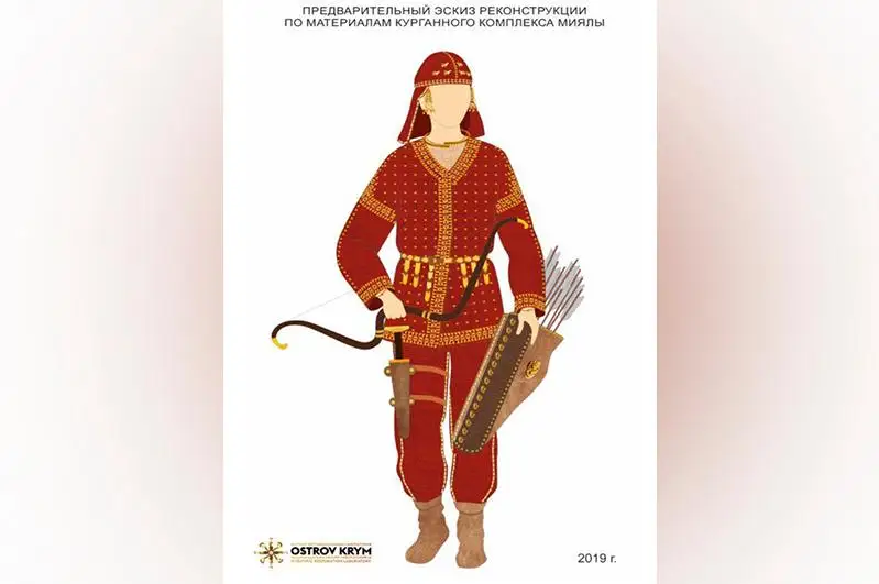«Золотую женщину» эпохи сарматов представили в Атырау