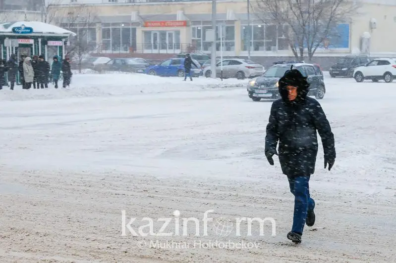 Неустойчивую погоду прогнозируют 26 января в Казахстане