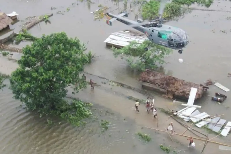 121 человек погиб в результате наводнения в Индии