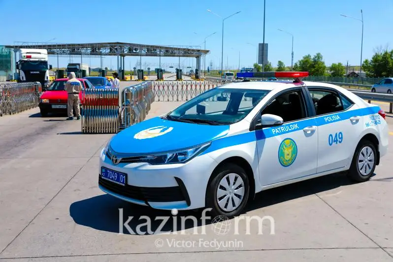 При выезде из Нур-Султана выставлены полицейские посты
