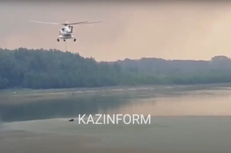 Ликвидирован крупный природный пожар в Западно-Казахстанской области