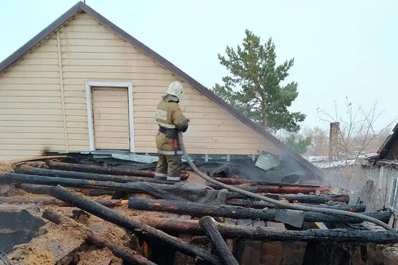 78-летний житель Сарани погиб при пожаре в частном доме